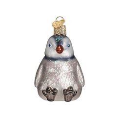16143 Old World Christmas Sitting Penguin Chick 