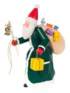 Bettina Franke Holzkunst Green Santa 